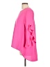 Unbranded 100% Polyester Pink 3/4 Sleeve Blouse Size L - photo 5