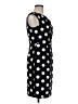 Studio I Polka Dots Black Casual Dress Size 6 (petite) - photo 4