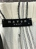 Maven West 100% Rayon Stripes Silver Casual Pants Size L - photo 7
