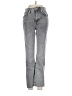 Kensie Chevron-herringbone Gray Jeans Size 8 - photo 1