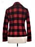 Delia's Plaid Red Coat Size XL - photo 2