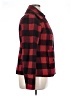Delia's Plaid Red Coat Size XL - photo 4