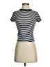 Old Navy Stripes Ivory Short Sleeve Turtleneck Size XXS - photo 1