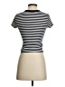 Old Navy Stripes Ivory Short Sleeve Turtleneck Size XXS - photo 2