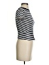 Old Navy Stripes Ivory Short Sleeve Turtleneck Size XXS - photo 4