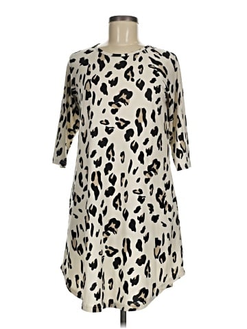 Tickled Teal Casual Dress (view 1)
