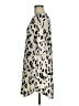 Tickled Teal Animal Print Ivory Casual Dress Size M - photo 5
