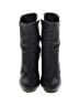 Balenciaga 100% Leather Black Leather Ankle Boots Size EU (IT) 38 1/2 / US 8 1/2 - photo 2