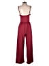 Unbranded Solid Burgundy Jumpsuit Size M - photo 2