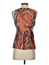 BB Dakota 100% Polyester Brown Sleeveless Blouse Size XS - photo 2
