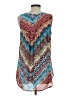 Melissa Paige 100% Polyester Blue Sleeveless Blouse Size M - photo 2
