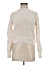 Poof! 100% Polyester Ivory Turtleneck Sweater Size M - photo 1