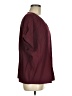 Unbranded Burgundy Short Sleeve Blouse Size M - photo 4
