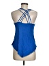 Candie's Blue Sleeveless Blouse Size M - photo 2