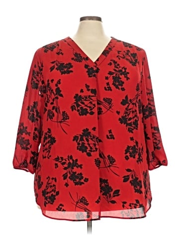Jones New York 3/4 Sleeve Blouse (view 1)