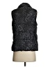 Old Navy 100% Polyester Animal Print Black Faux Fur Vest Size S - photo 2