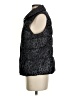Old Navy 100% Polyester Animal Print Black Faux Fur Vest Size S - photo 5