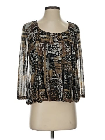 R.Q.T 3/4 Sleeve Blouse (view 1)