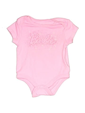Barbie Short Sleeve Onesie (view 1)