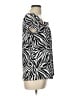 Susan Lawrence Black Short Sleeve Blouse Size L - photo 4