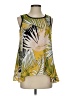 New Directions 100% Polyester Yellow Sleeveless Blouse Size S (petite) - photo 1