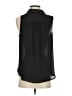 Elle 100% Polyester Black Sleeveless Blouse Size S - photo 2