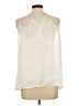 Love Stitch Ivory Sleeveless Blouse Size L - photo 2