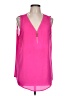 Tacera 100% Polyester Pink Sleeveless Blouse Size L - photo 1