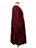 Studio One Burgundy Casual Dress Size L - photo 4