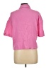 Shein 100% Polyester Houndstooth Pink 3/4 Sleeve Blouse Size L - photo 2