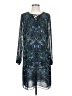 CAbi 100% Polyester Paisley Blue Casual Dress Size S - photo 1