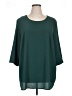 Ulla Popken Teal 3/4 Sleeve Blouse Size 16 - 18 - photo 1