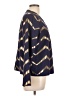 Unbranded 100% Polyester Chevron-herringbone Gold Long Sleeve Blouse Size L - photo 4