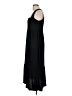 Unbranded Solid Black Casual Dress Size M - photo 5