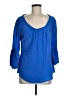 Aqua Blue 3/4 Sleeve Blouse Size M - photo 1
