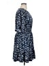 MICHAEL Michael Kors Floral Blue Casual Dress Size 0X - photo 4