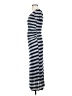 Minty Stripes Gray Casual Dress Size S - photo 5