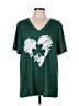 Unbranded Green Short Sleeve T-Shirt Size L (estimated) - photo 1
