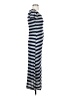 Minty Stripes Gray Casual Dress Size S - photo 4