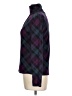 Allegra K Plaid Purple Turtleneck Sweater Size L - photo 5