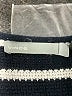 Vince. 100% Cotton Stripes Black Pullover Sweater Size S - photo 7