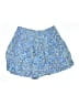 Jessica Simpson 100% Viscose Floral Blue Shorts Size XS - photo 2