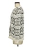 Ann Taylor LOFT Outlet Chevron-herringbone Ivory Silver Pullover Sweater Size M (petite) - photo 5