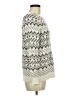 Ann Taylor LOFT Outlet Chevron-herringbone Ivory Silver Pullover Sweater Size M (petite) - photo 4