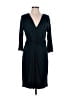 DKNY Solid Teal Cocktail Dress Size L - photo 1