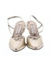 Calico Ivory Gold Sandals Size 6 1/2 - photo 2