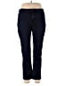 Paige Chevron-herringbone Blue Jeans Size 32 waist - photo 1