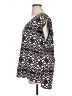 14th & Union 100% Polyester Black Short Sleeve Blouse Size XL - photo 5