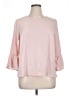 ELOQUII Pink 3/4 Sleeve Blouse Size 14 - photo 1