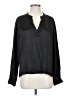 NATION LTD 100% Rayon Black Long Sleeve Blouse Size S - photo 1